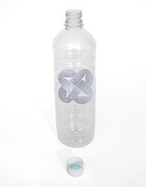 Botella pet para agua 1000ml. (mil usos)